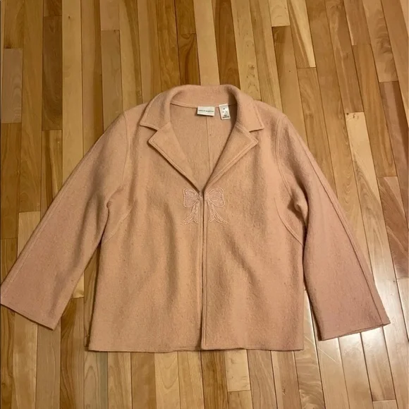 sold💔 light light barbie Pink bow knit jacket Barbie pink style - Picture 1 of 4